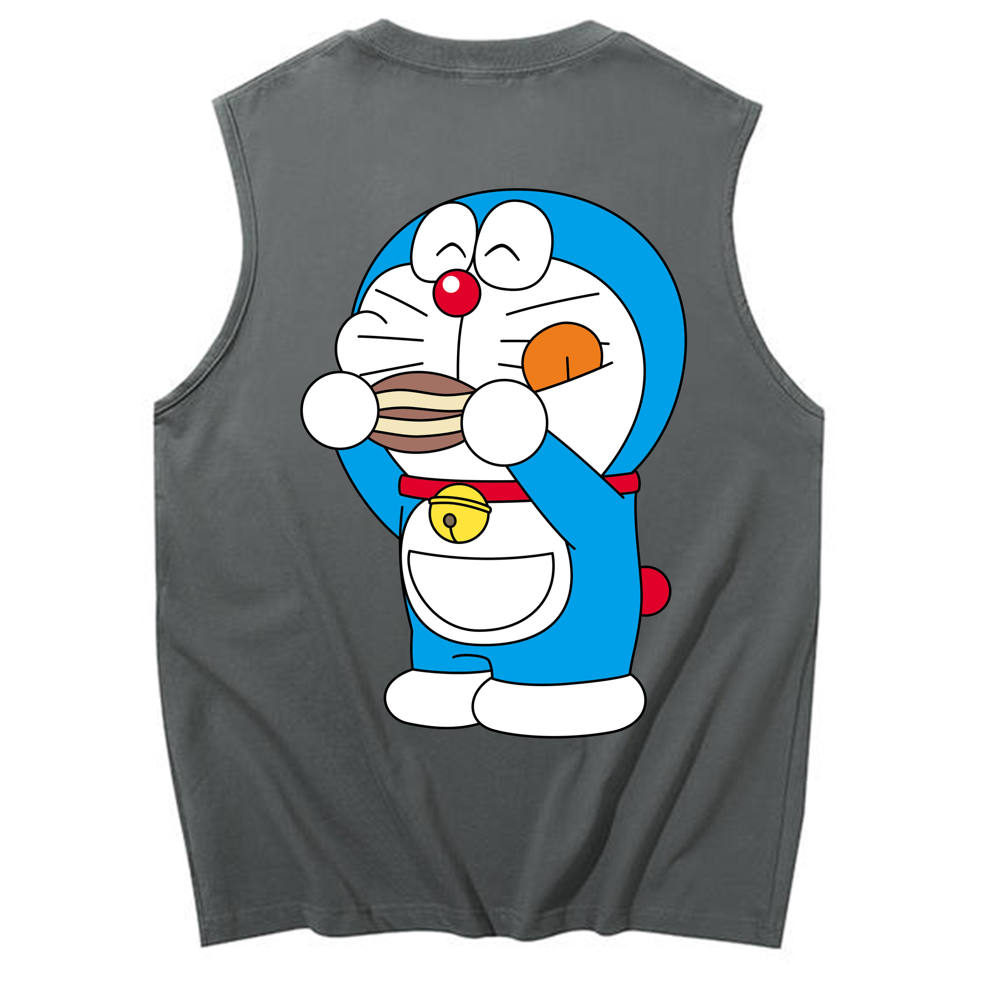 （画像用） ドラえもん Doraemon コットン100％タンクトップ（背面プリント）